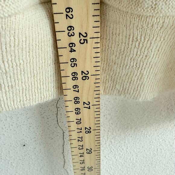 Vtg 70s Cardigan Sweater Preppy Grandpacore USA Made Button Front Knit Mens L - Picture 7 of 8